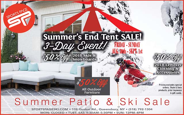 end of season patio sale