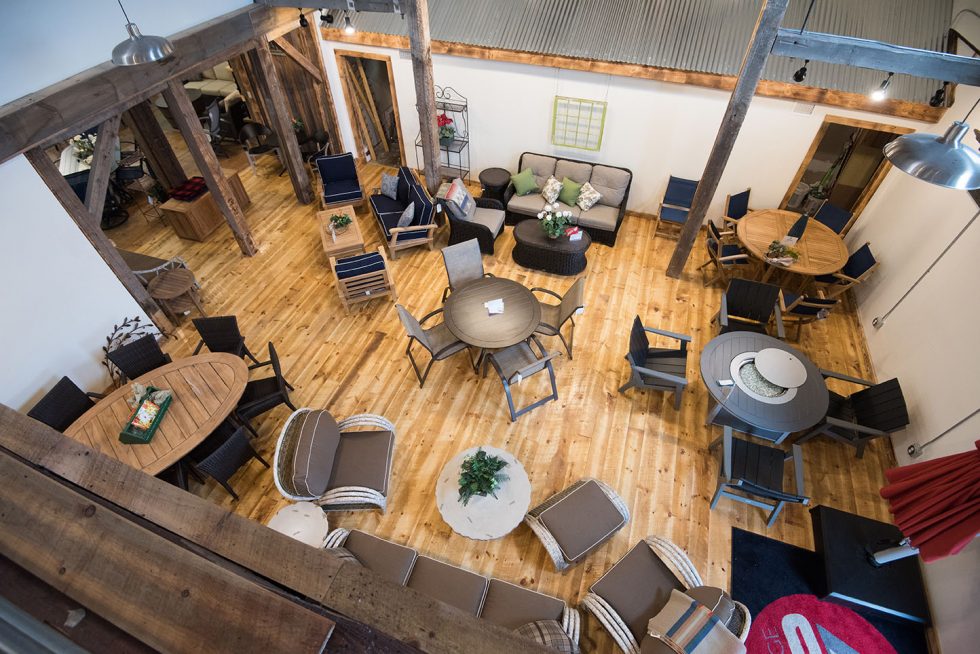 Sports Page's Patio Furniture Showroom Photo Gallery