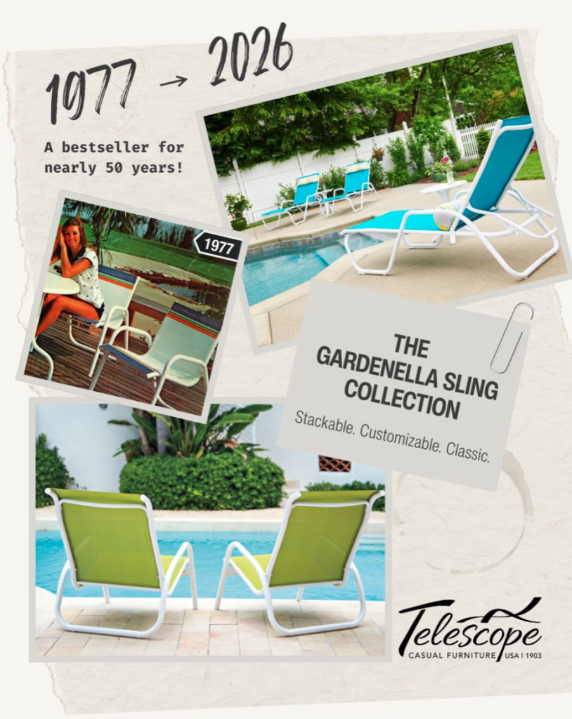 Teliscope Gardenia Sling Chair